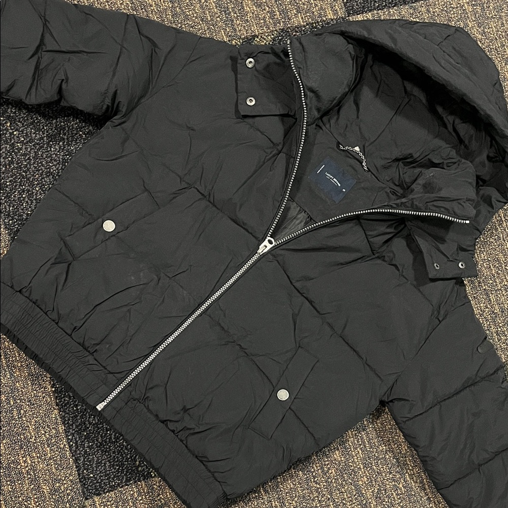 Lucky Brand Black Puffer Jacket